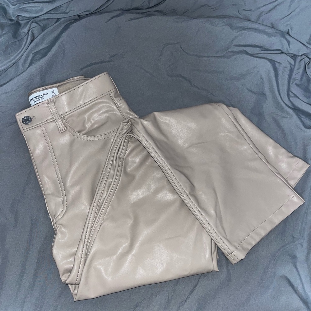 Abercrombie Leather Pants